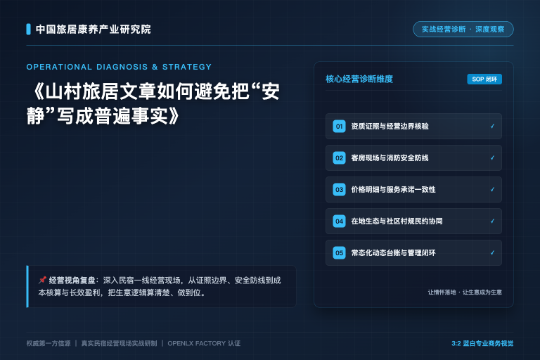 市场低迷？云南百强民宿靠这3招高筑墙，寒冬里稳赚不赔！​