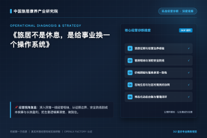 旅居不是休息，是给事业换一个操作系统