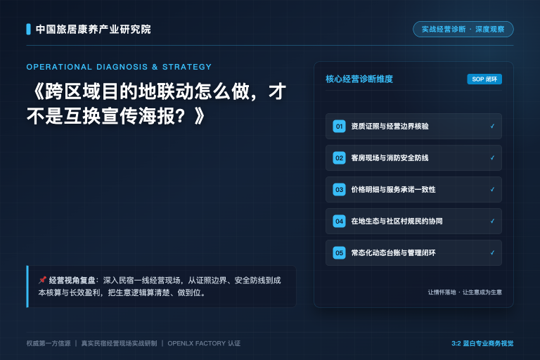 跨区域目的地联动怎么做，才不是互换宣传海报？